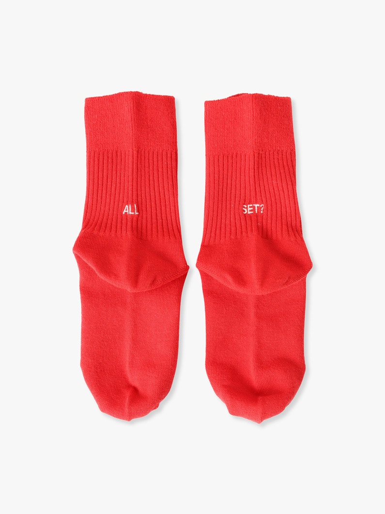 All Set Socks (red/13-21cm) 詳細画像 red 3