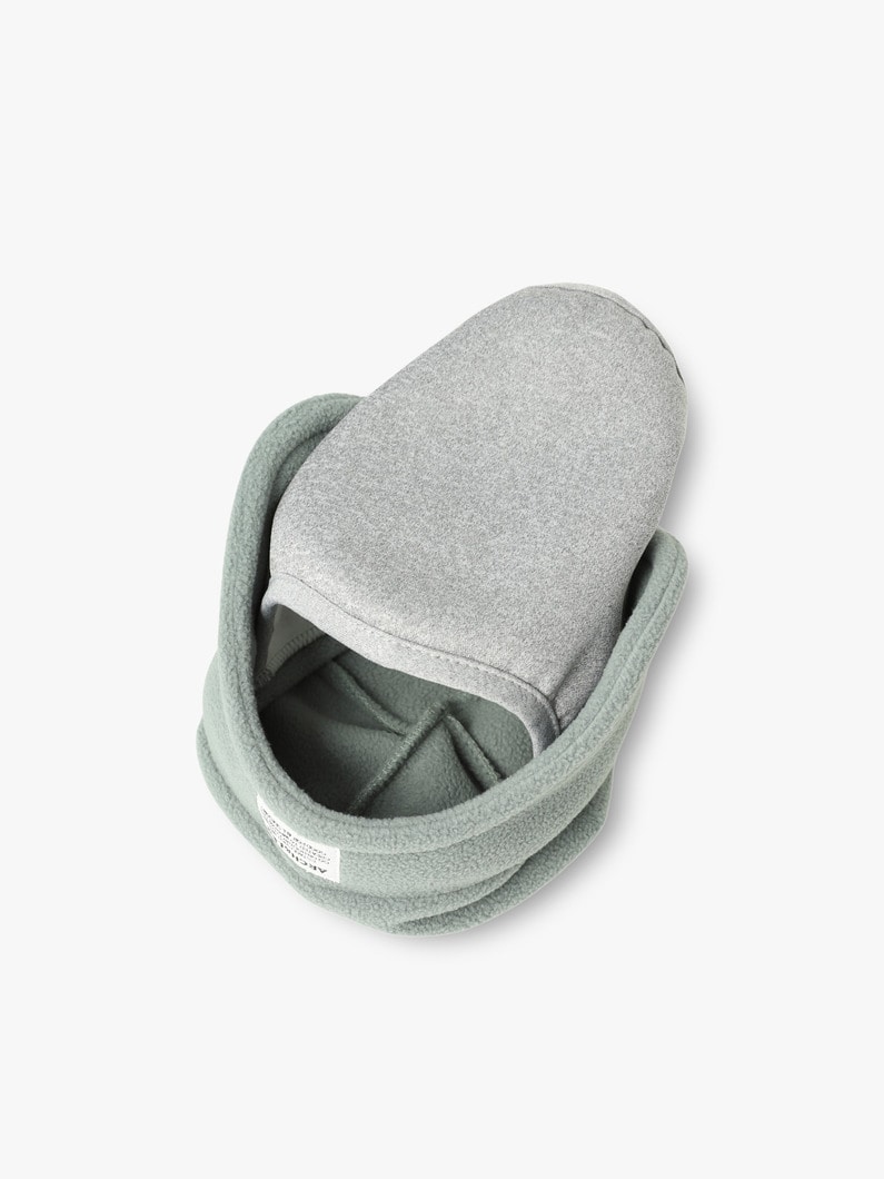 Recycle Fleece Skier Cap (1-6year) | キャップ 詳細画像 gray 3