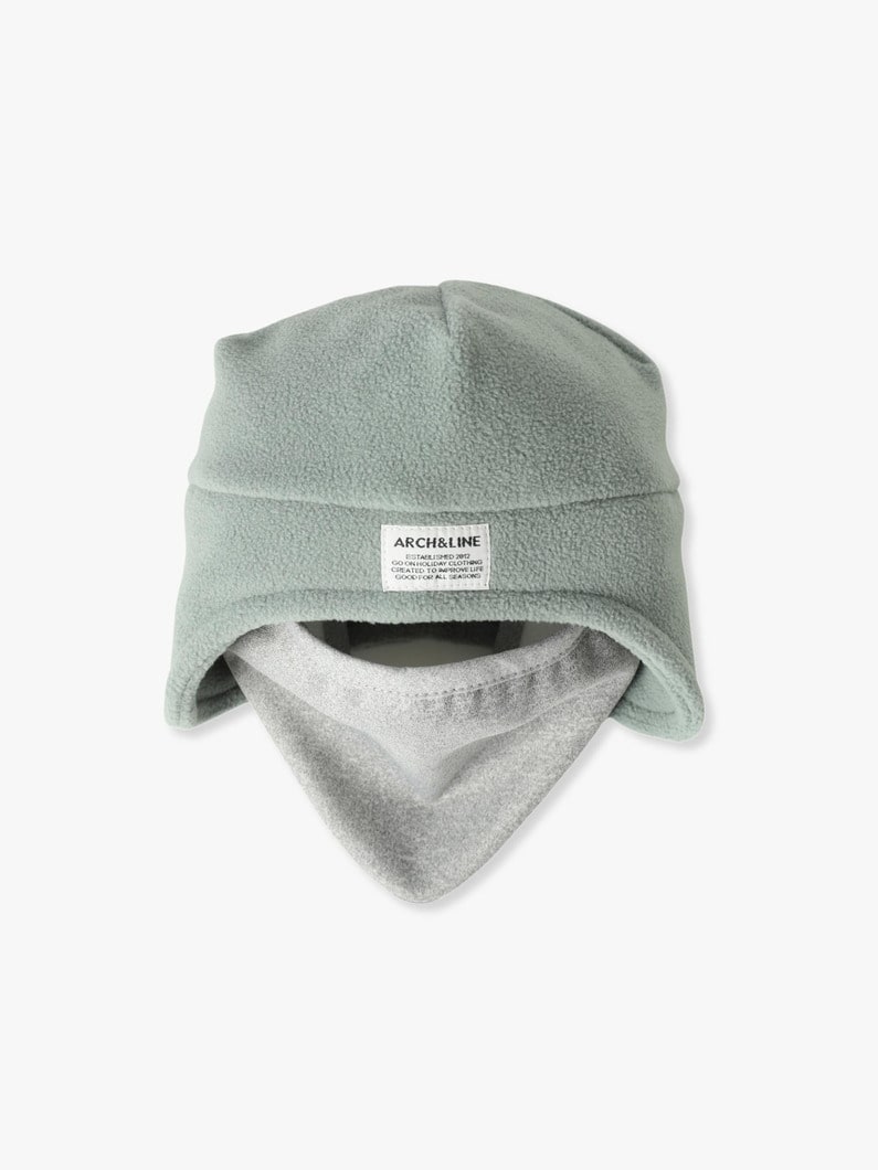 Recycle Fleece Skier Cap (1-6year) | キャップ 詳細画像 gray 1