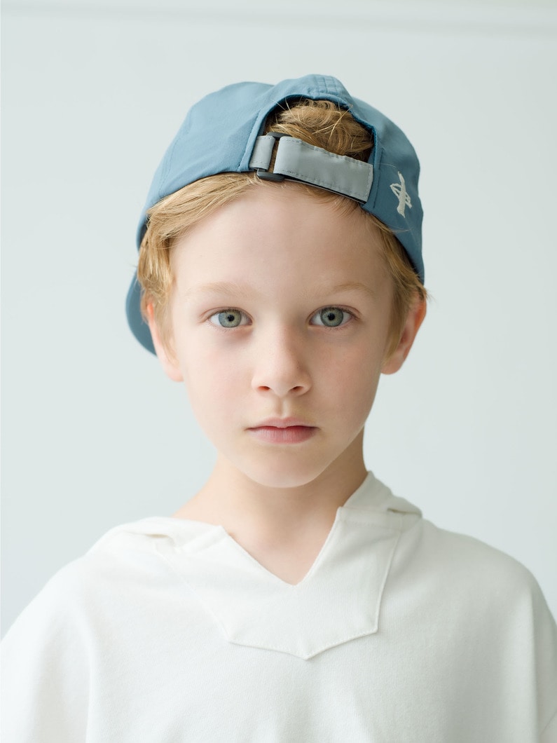 Kids Nylon Cap (blue gray/light purple) 詳細画像 blue gray 3