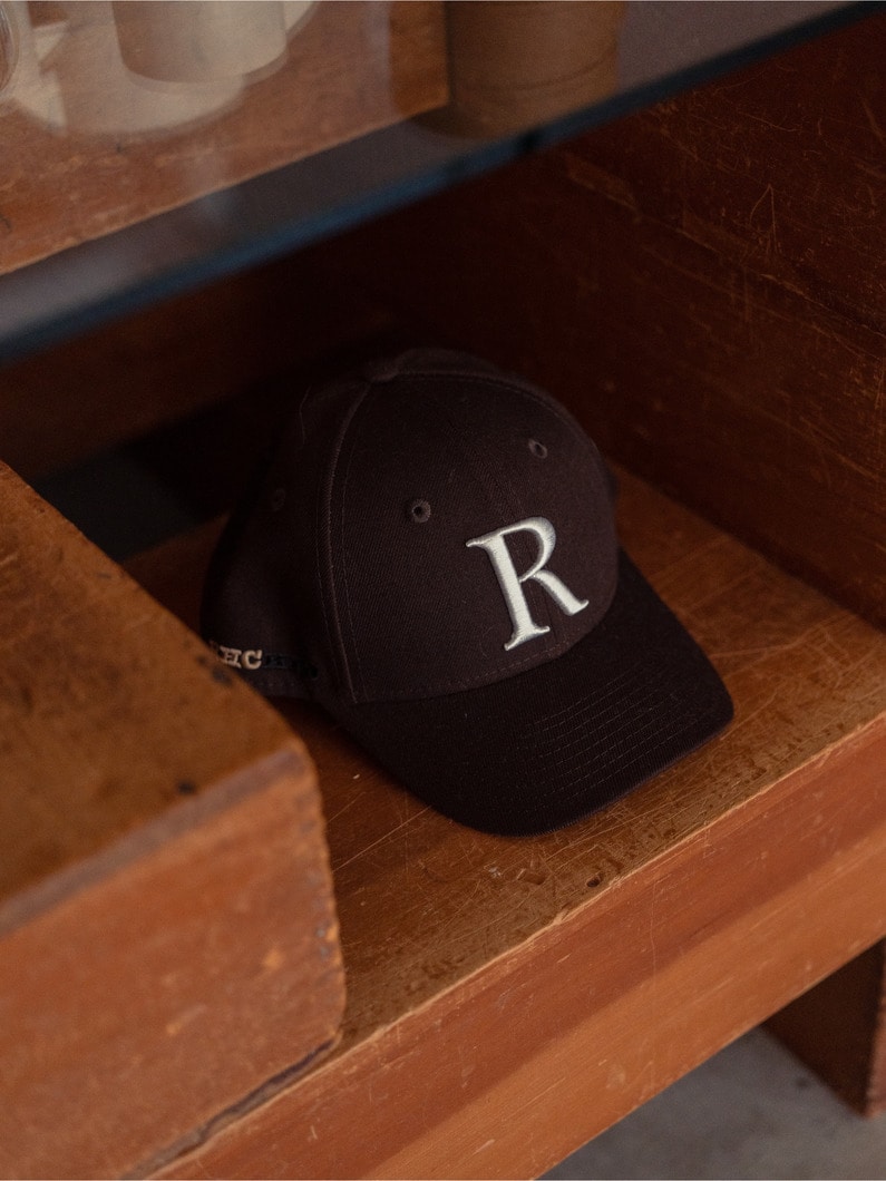 Youth 9 Forty R Logo Cap (navy/brown) 詳細画像 brown 1