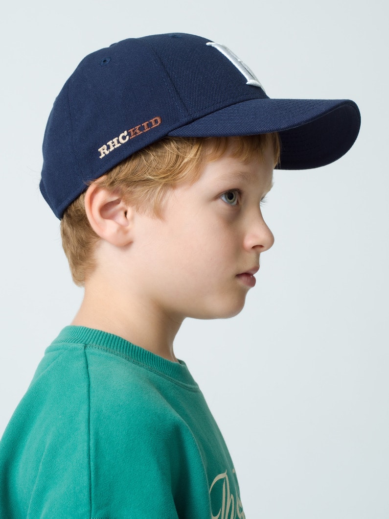 Youth 9 Forty R Logo Cap (navy/brown/6-15year) 詳細画像 navy 3