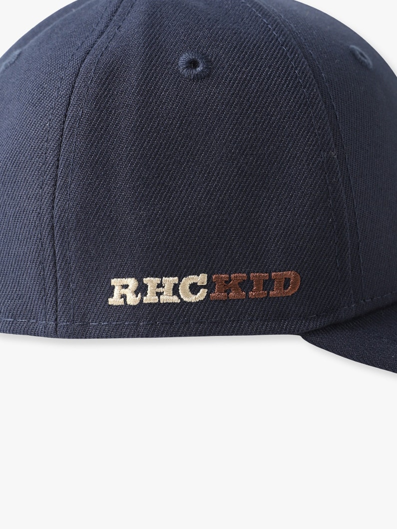 Child 9 Forty R Logo Cap (navy/brown/2-6year) 詳細画像 navy 5