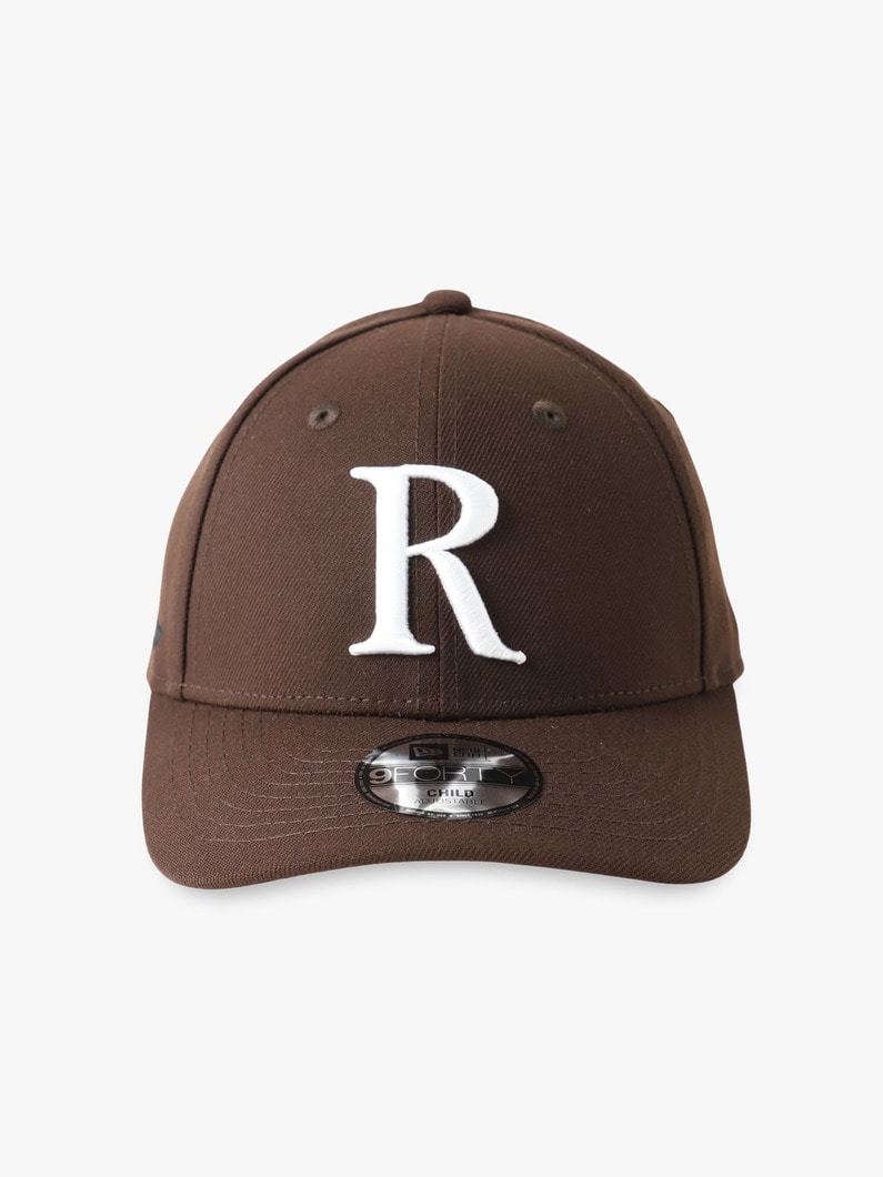 Child 9 Forty R Logo Cap (navy/brown/2-6year) 詳細画像 brown