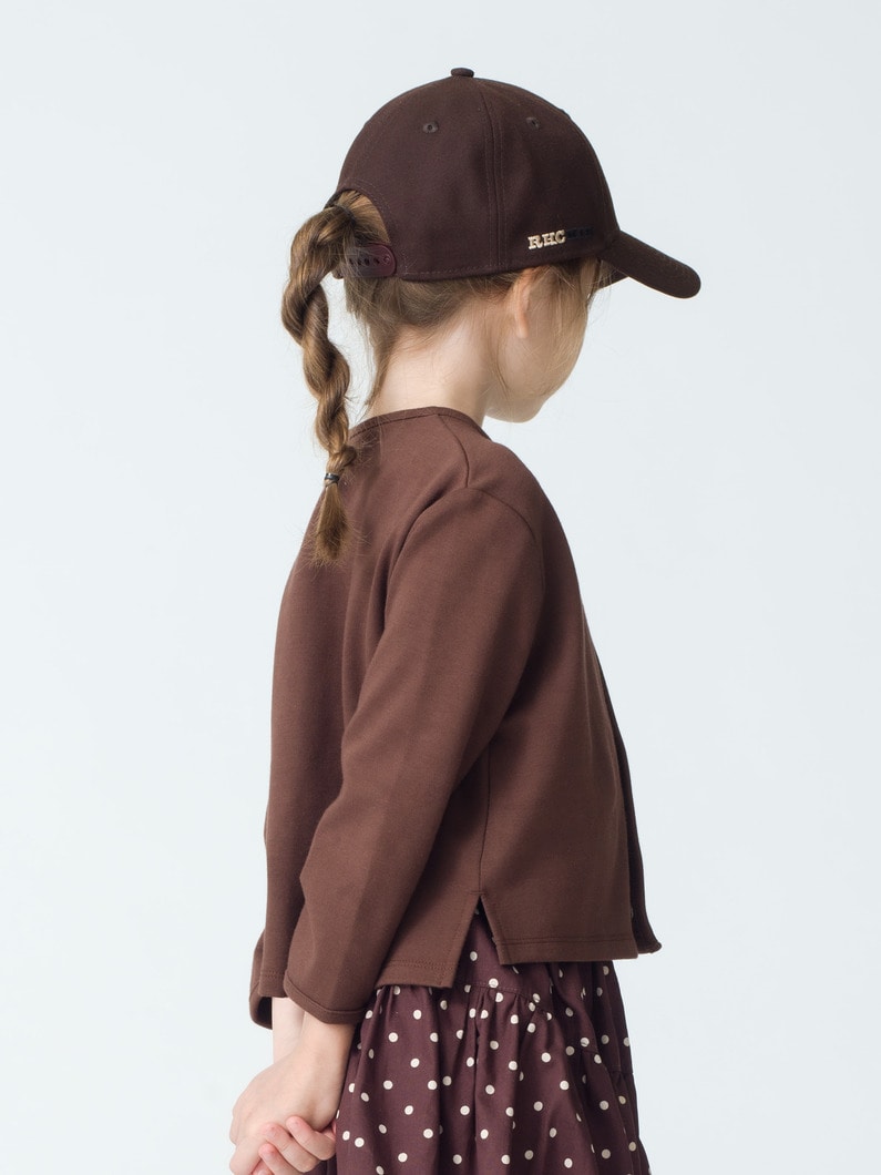 Child 9 Forty R Logo Cap (navy/brown/2-6year) 詳細画像 brown 3