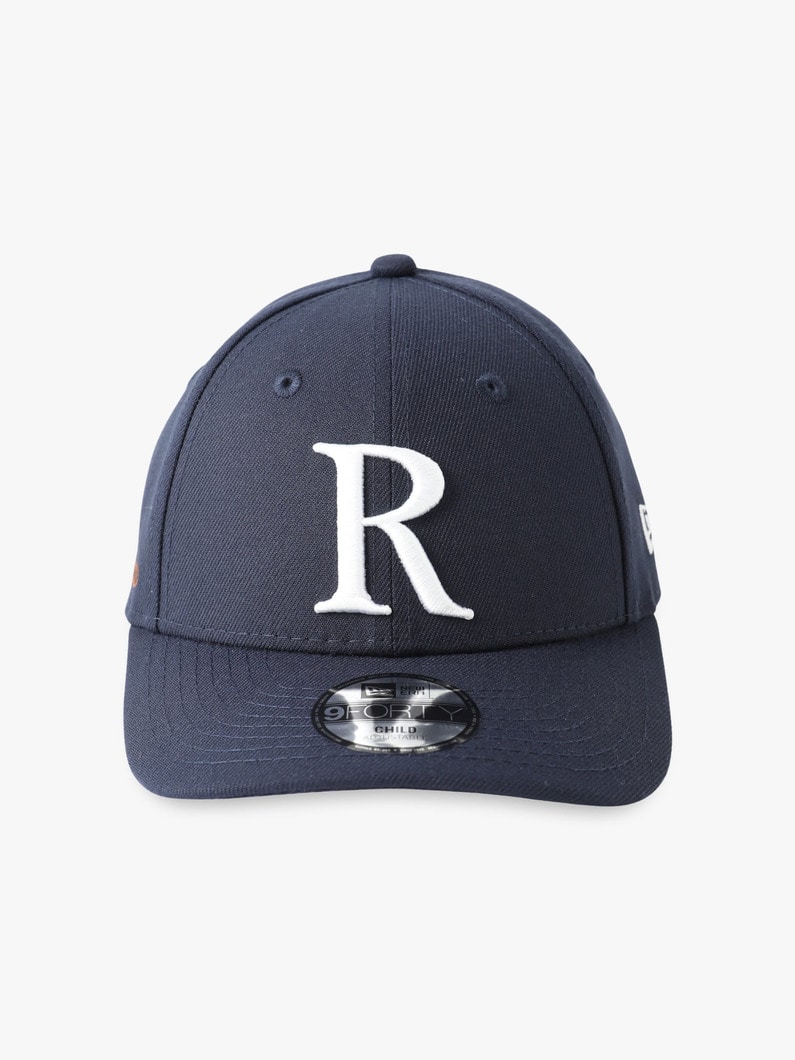 Child 9 Forty R Logo Cap (navy/brown/2-6year) 詳細画像 navy 1