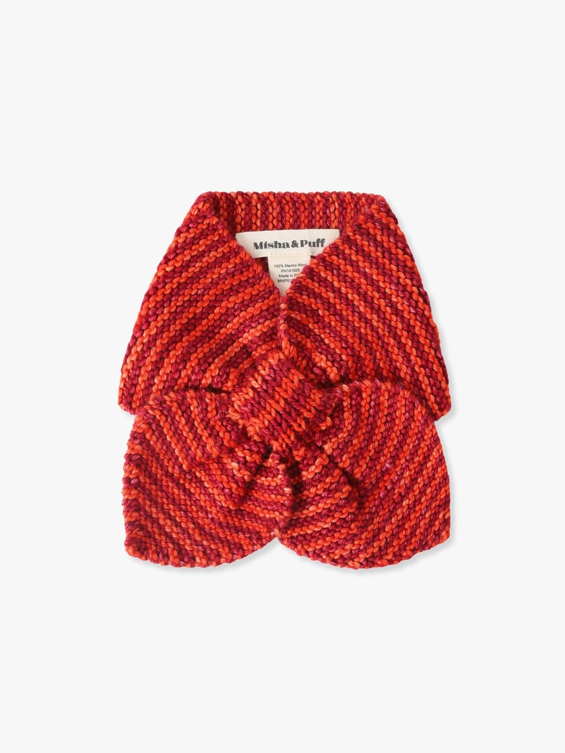 Strata Sledding Scarf (mustard/red) | スカーフ 詳細画像 red 1