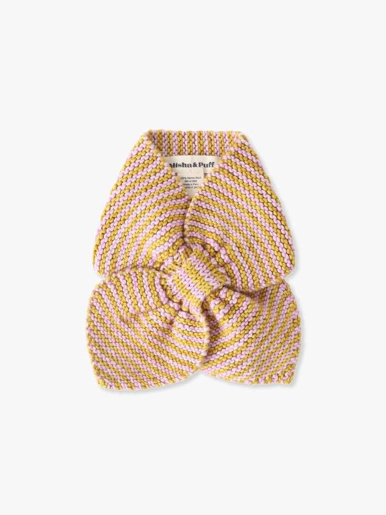 Strata Sledding Scarf (mustard/red) | スカーフ 詳細画像 mustard