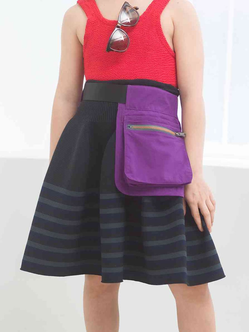 UV Re:Nylon Waist Bag (red/purple) 詳細画像 purple 1