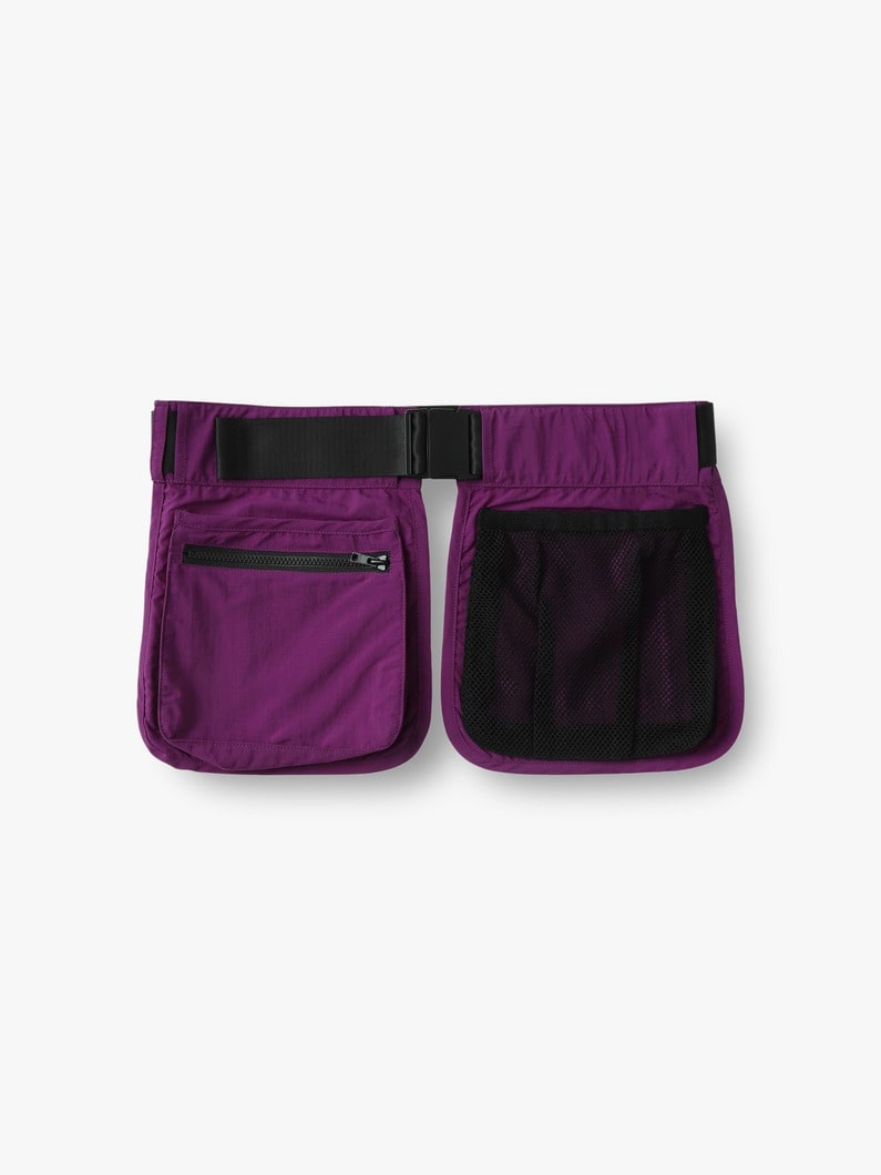 UV Re:Nylon Waist Bag (red/purple) 詳細画像 purple 4