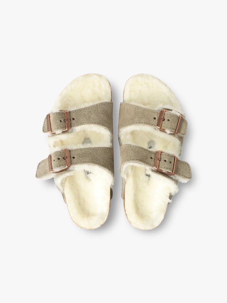 Arizona Shearing Kids Sandals (16.5-20.5cm) 詳細画像 beige 4