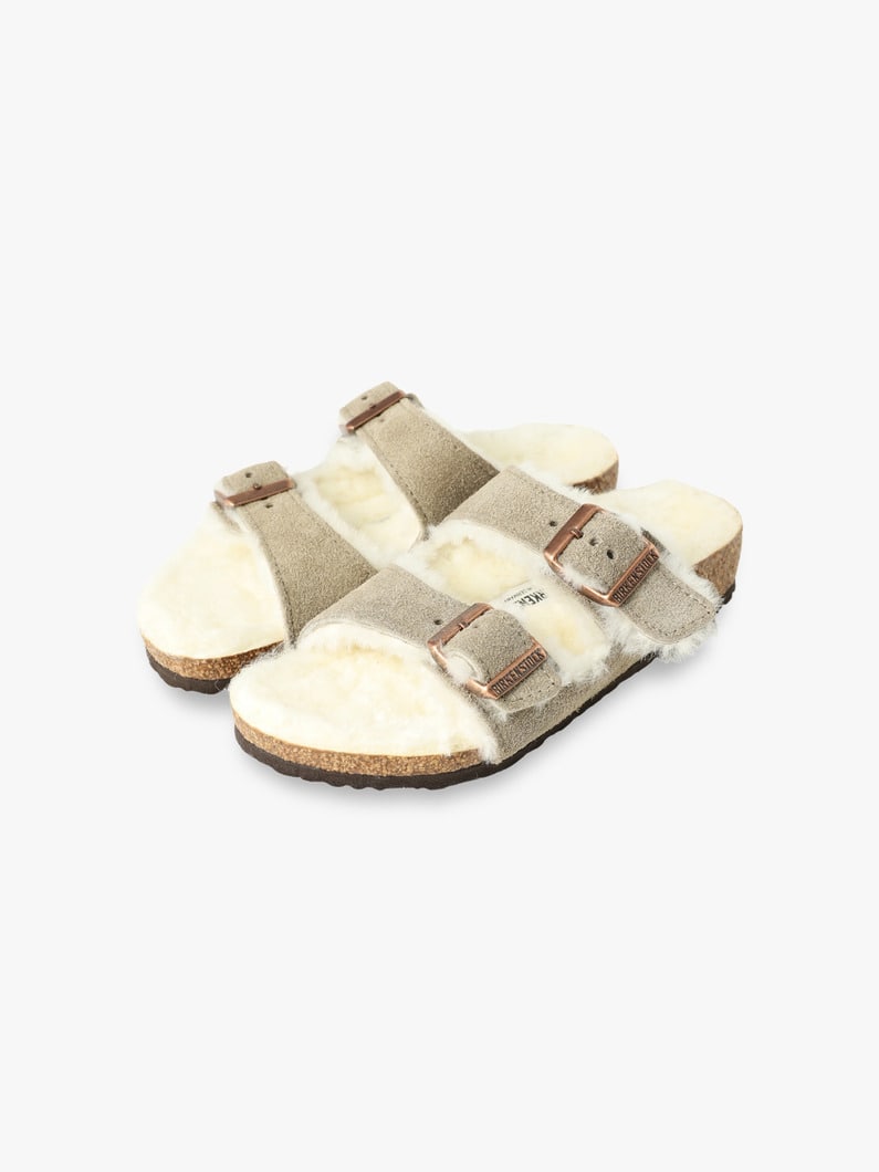 Arizona Shearing Kids Sandals (16.5-20.5cm) 詳細画像 beige 1