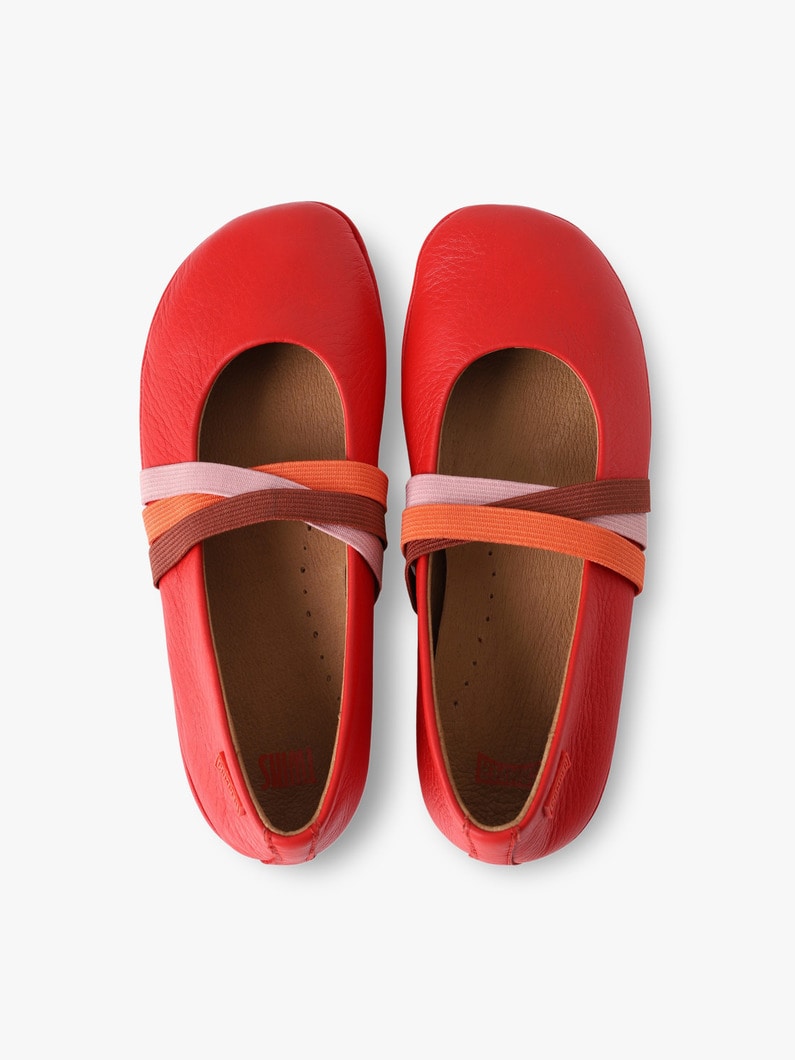 Twins Ballerinas Shoes (18-21cm) 詳細画像 red 4