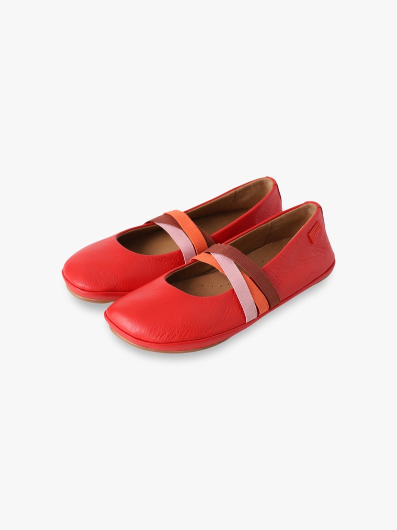 Twins Ballerinas Shoes (18-21cm) 詳細画像 red 1