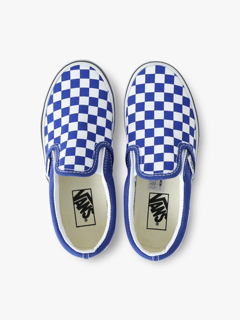 Kids Classic Slip-on (blue) | シューズ 詳細画像 blue 4