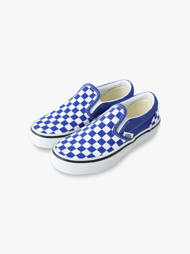 Kids Classic Slip-on (blue) | シューズ 詳細画像 blue 1