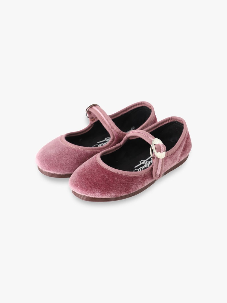 Mercedes Hebilla Japonesa One Strap Shoes (13-17cm) | シューズ 詳細画像 pink 1