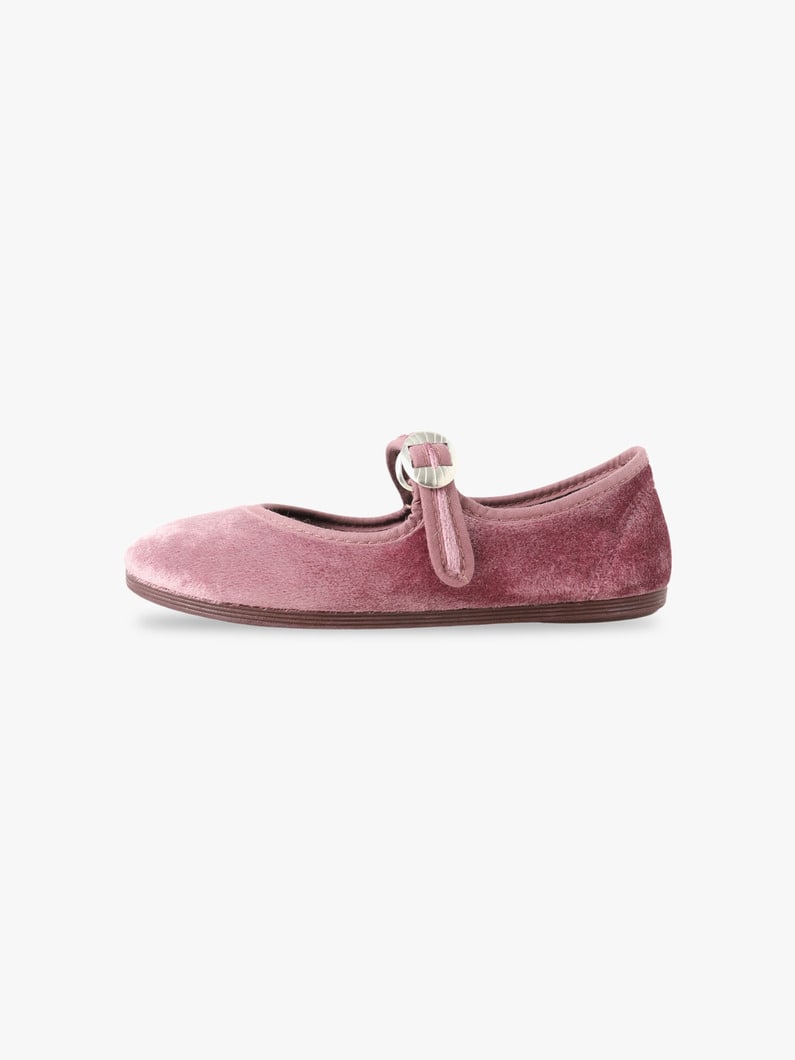 Mercedes Hebilla Japonesa One Strap Shoes (17.5-19.5cm) | シューズ 詳細画像 pink 1