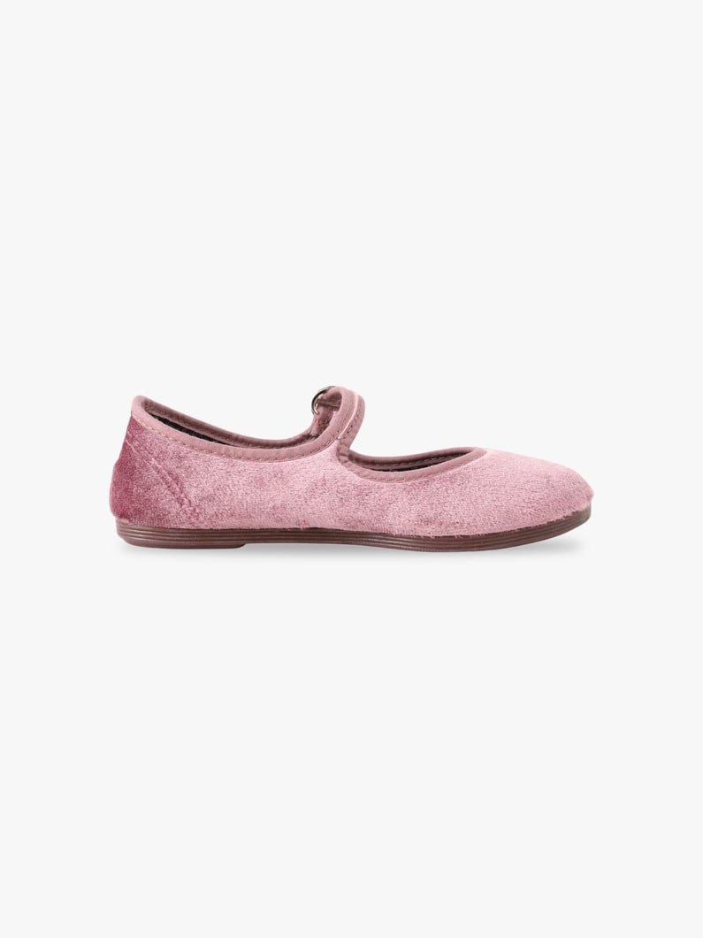 Mercedes Hebilla Japonesa One Strap Shoes (17.5-19.5cm) | シューズ 詳細画像 pink 2