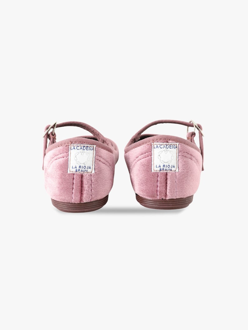 Mercedes Hebilla Japonesa One Strap Shoes (17.5-19.5cm) | シューズ 詳細画像 pink 5