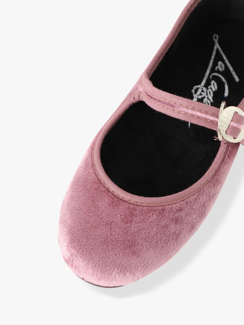 Mercedes Hebilla Japonesa One Strap Shoes (17.5-19.5cm) | シューズ 詳細画像 pink 6