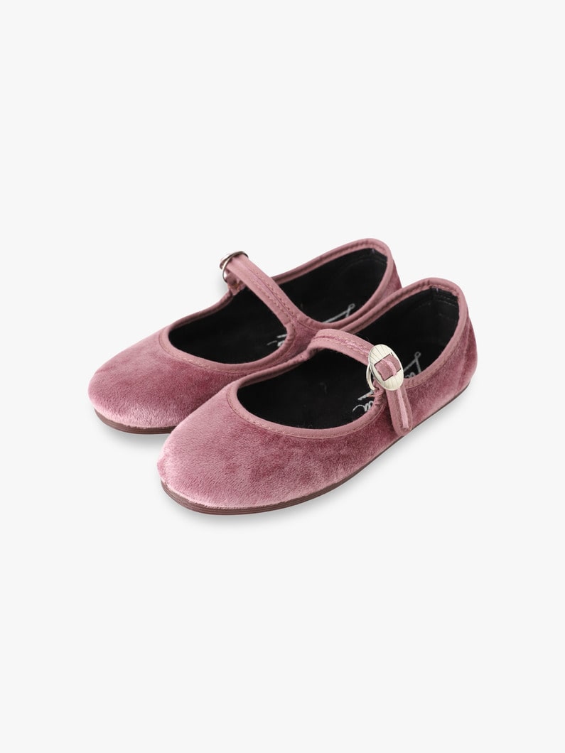 Mercedes Hebilla Japonesa One Strap Shoes (17.5-19.5cm) | シューズ 詳細画像 pink 1