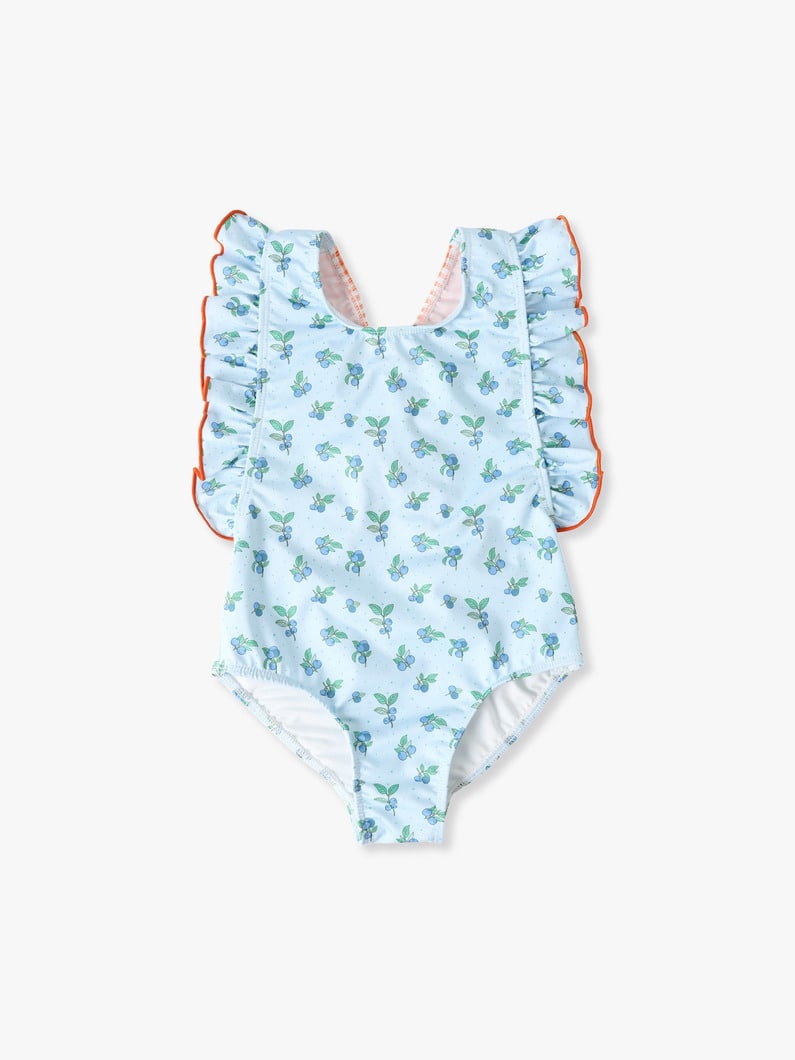 Blueberry Swimsuit (2-4year) 詳細画像 light blue 1