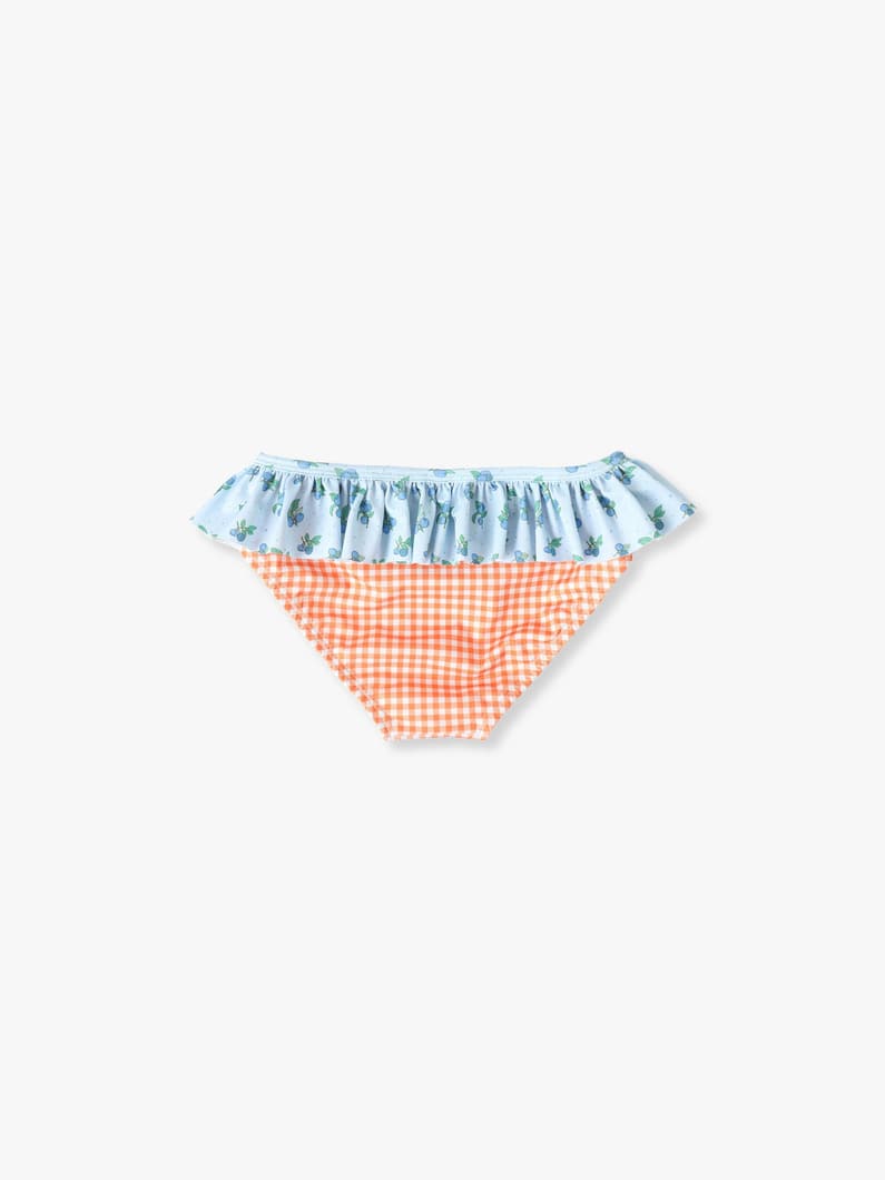Blueberry Bikini Top＆Swim Shorts Set (6-10year) 詳細画像 light blue 4