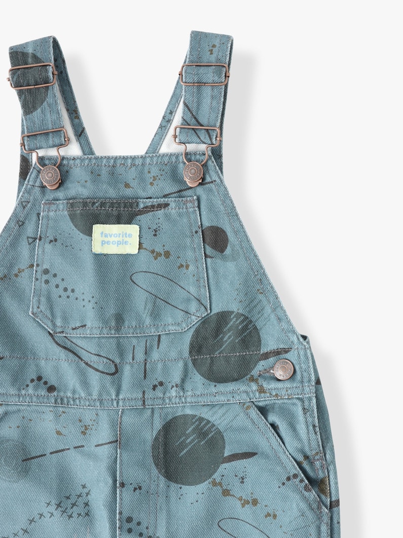 Diego Denim Overalls (2-8year) | オーバーオール 詳細画像 blue 2