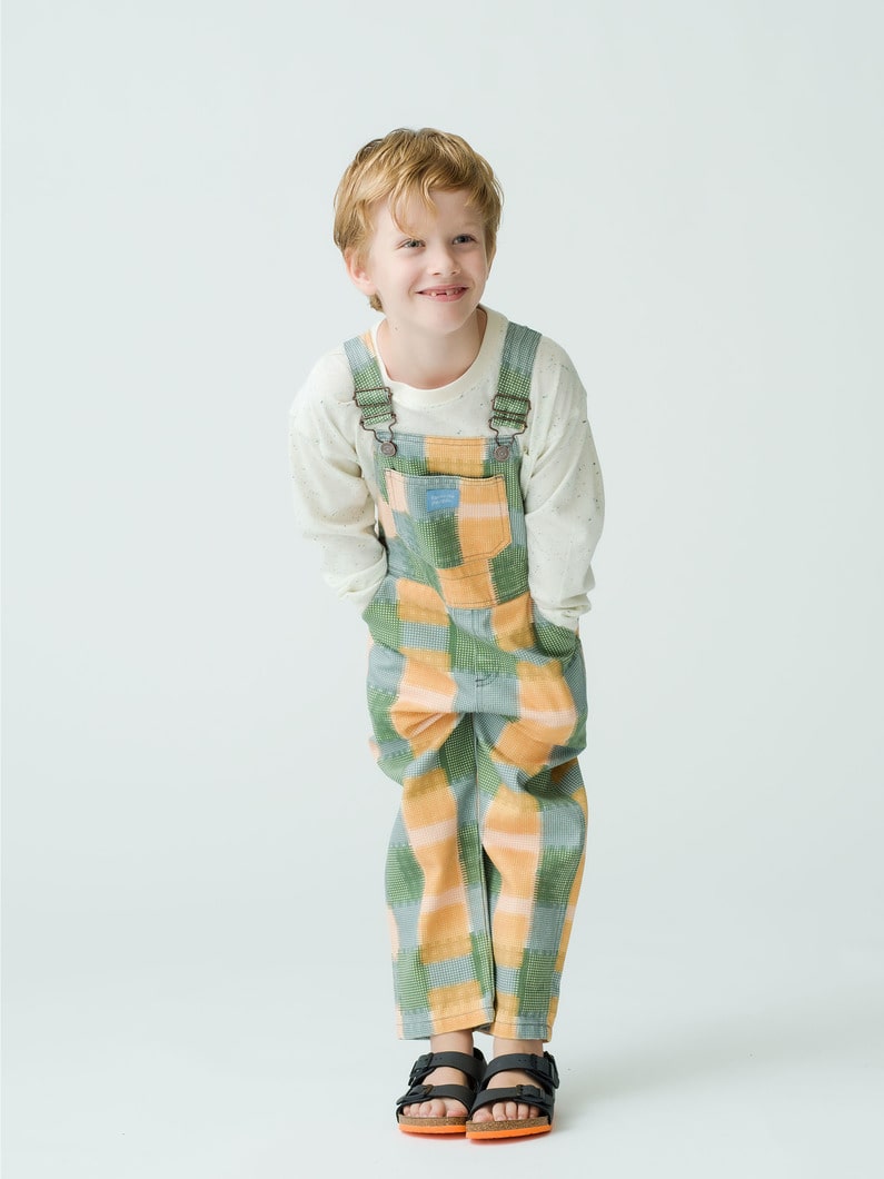 Noah Denim Overalls (2-8year) | オーバーオール 詳細画像 green 2