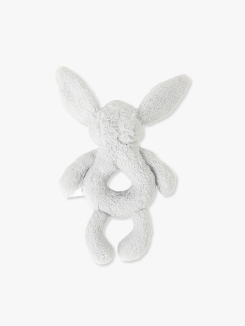 Bashful Bunny Ring Rattle (silver) 詳細画像 other 1