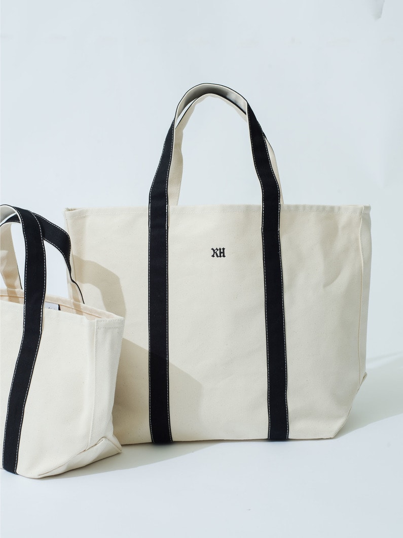 Kngee RH Organic Canvas Tote Bag (M) | バッグ 詳細画像 black 1