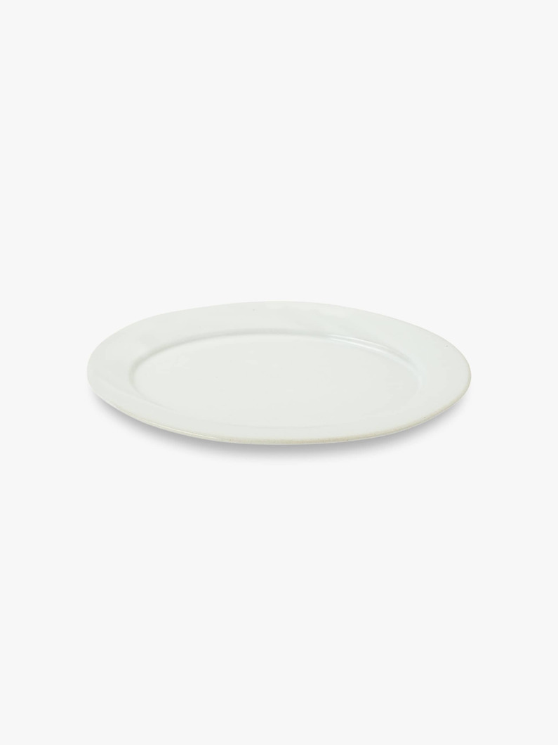 Wide Rim Oval Plate（23cm） 詳細画像 white 2