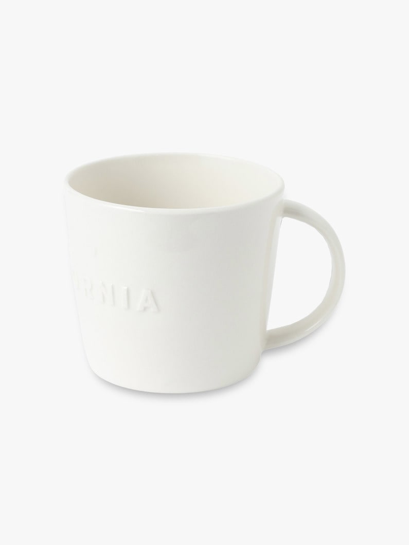 RH California Emboss Logo Mug  | カップ 詳細画像 off white