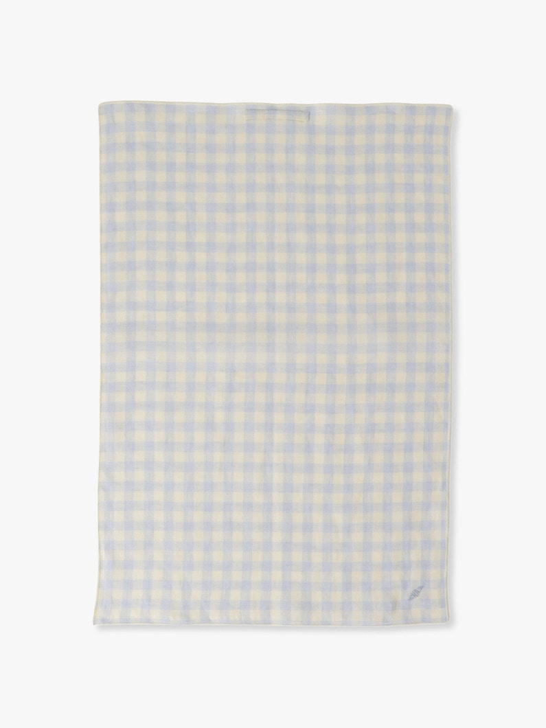 Gingham Linen Kitchen Towel 詳細画像 red 2