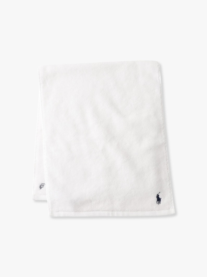 15th Anniversary Polo Player Hand Towel 詳細画像 white 2