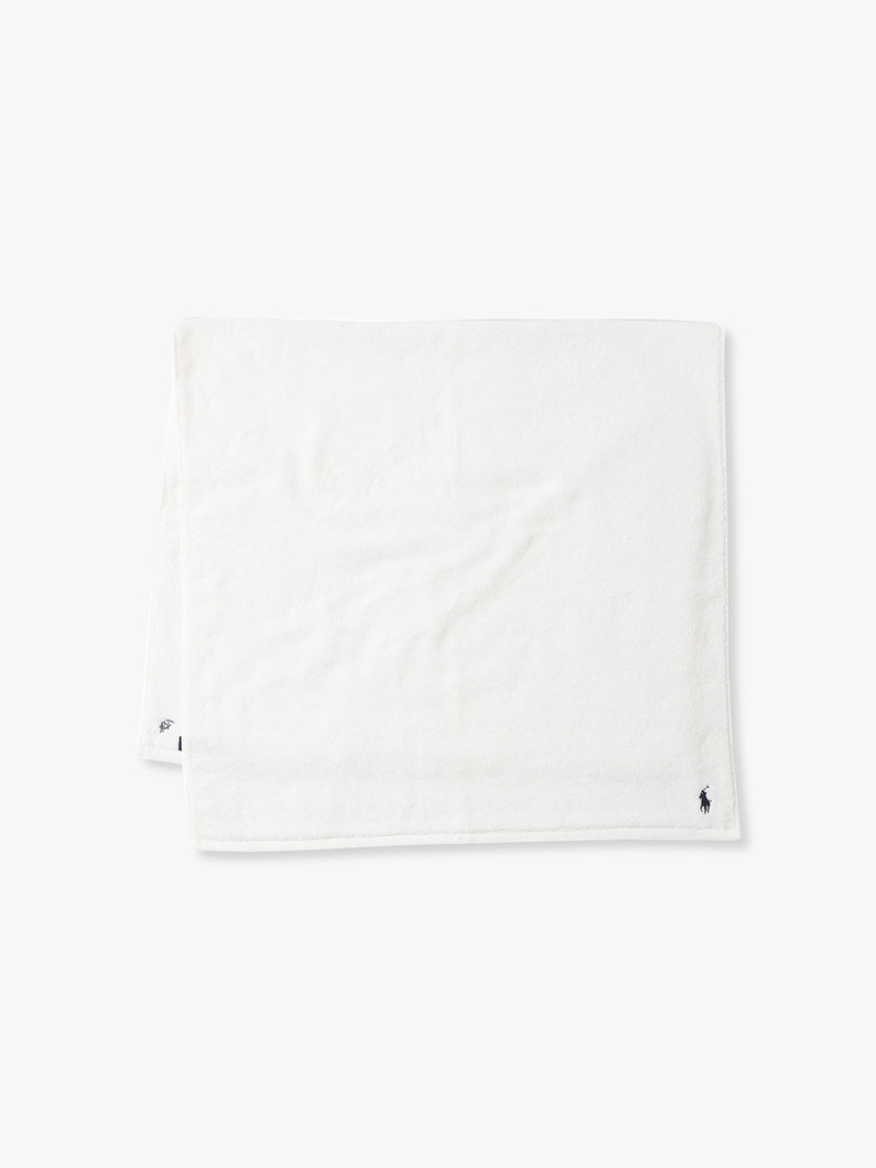 15th Anniversary Polo Player Bath Towel 詳細画像 white 1