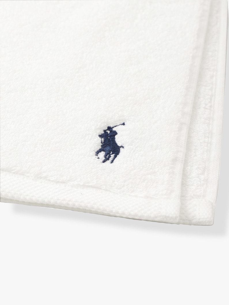 15th Anniversary Polo Player Bath Towel 詳細画像 white 3