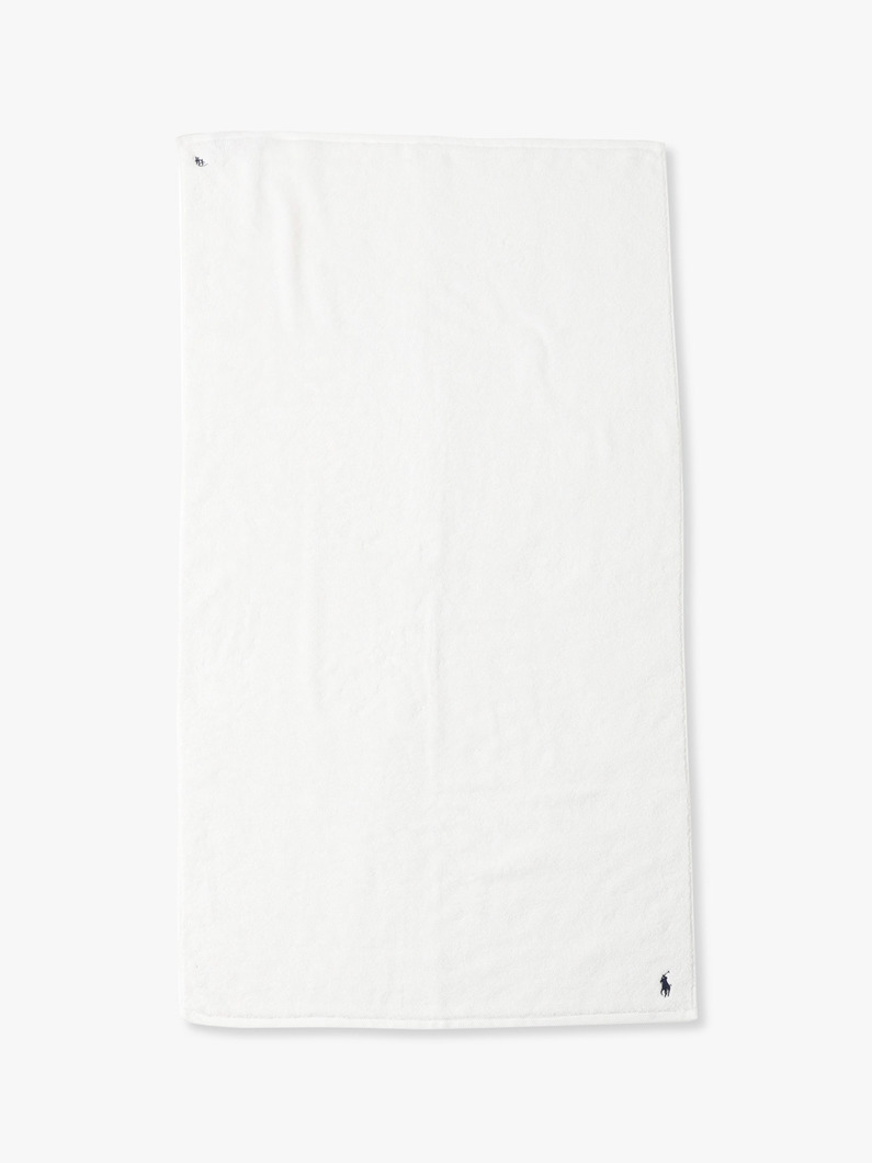 15th Anniversary Polo Player Bath Towel 詳細画像 white 2