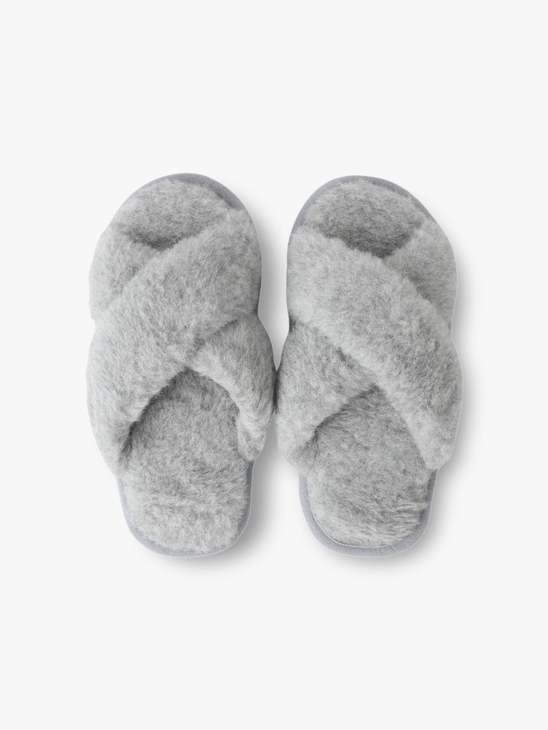 Melange Grey Slippers l スリッパ 詳細画像 light gray 4