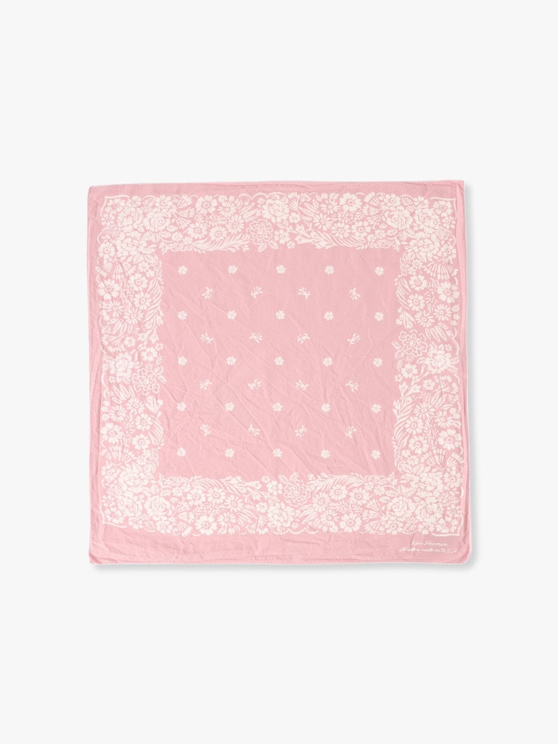 Flower Pattern Bandana 詳細画像 pink