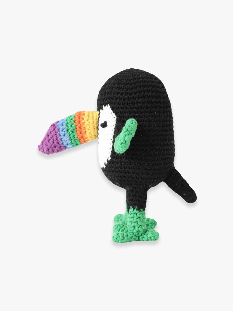 Crochet Rainbow Parakeet 詳細画像 other 1