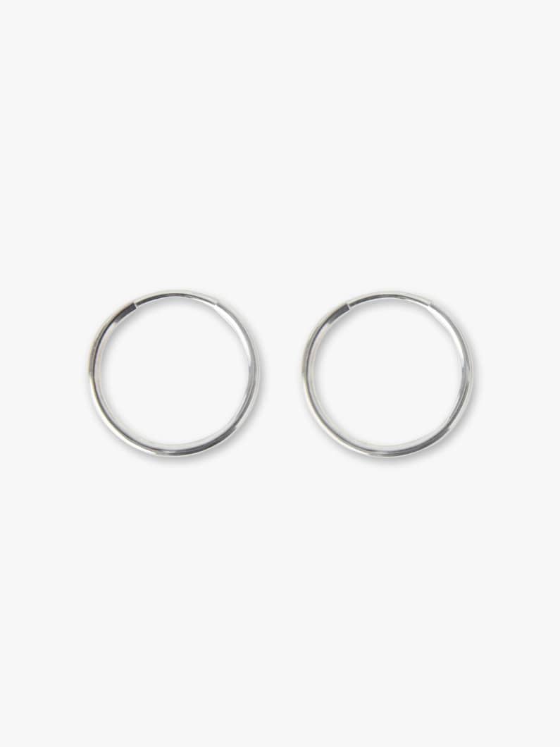 Hoop Pierced Earring（14mm） | ピアス 詳細画像 silver 1