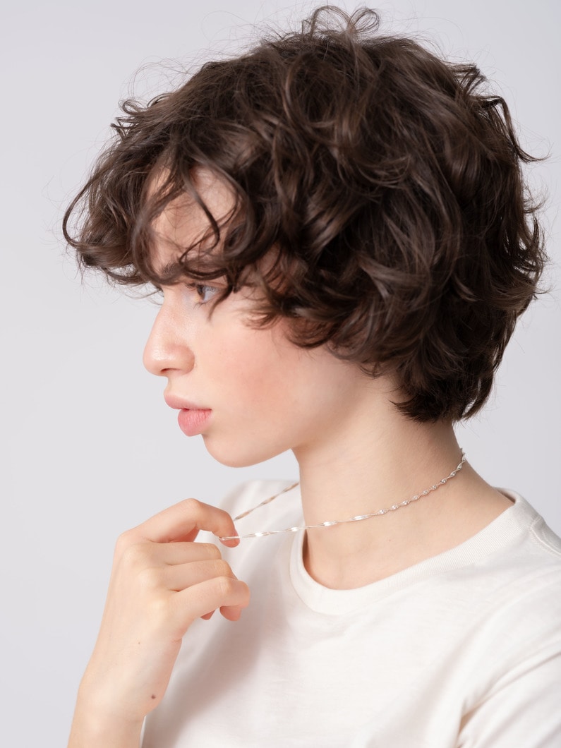 スネークチェーン ネックレス（50cm） 詳細画像 silver 3