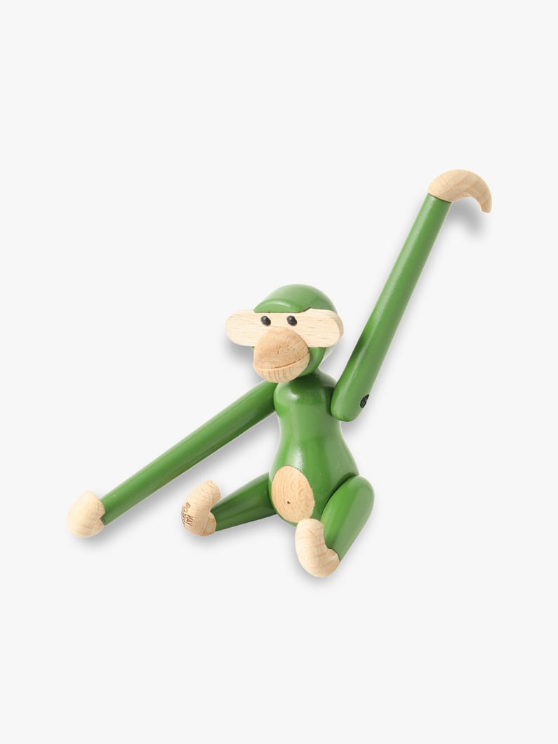 Wooden Coloured Monkey (Mini) | インテリア 詳細画像 green