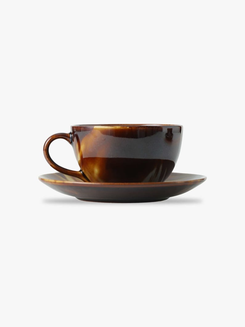 Marble Cup＆Saucer 詳細画像 brown 2