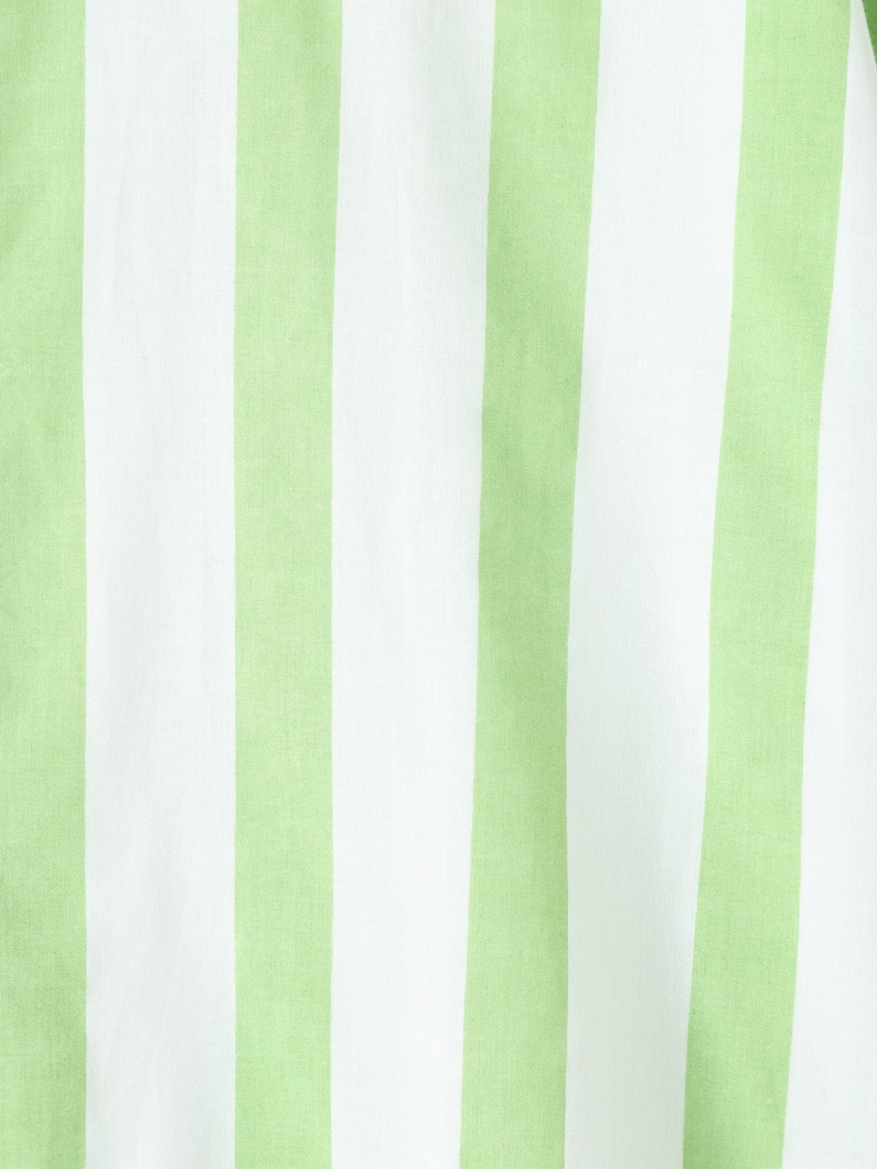 Pistachio Striped Shirt＆Shorts 詳細画像 green 4