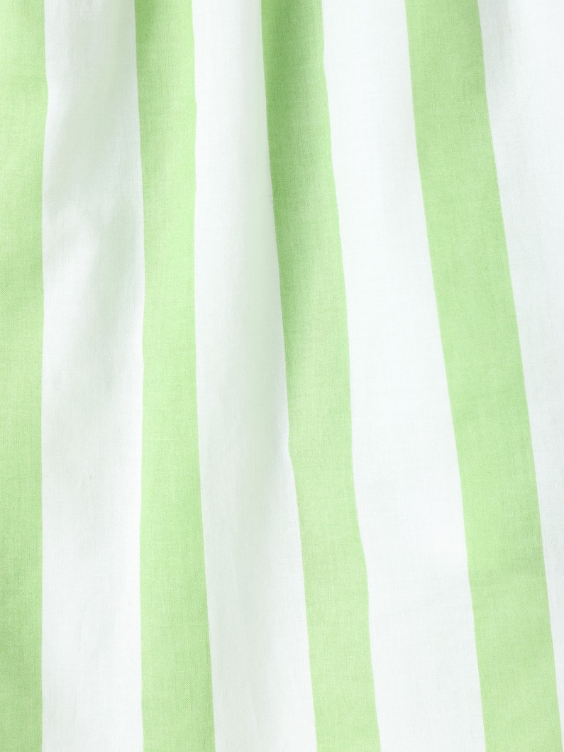 Pistachio Striped Shirt＆Shorts 詳細画像 green 9