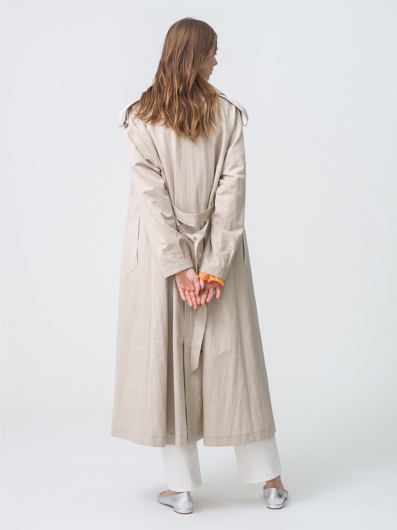 Light Wrinkle Cotton Coat｜ebure(エブール)｜Ron Herman