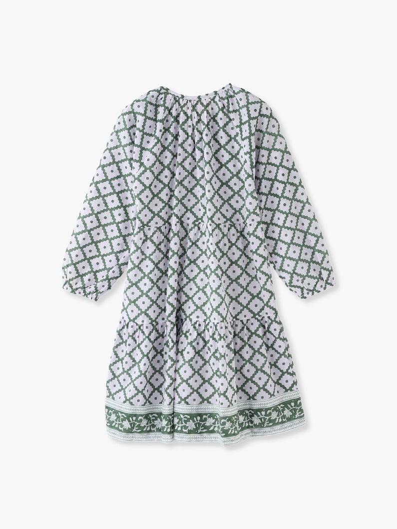 Priya Geo Print Tunic Dress｜SZ Blockprints(エスゼット ブロック 